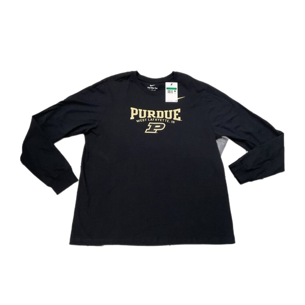 Nike Purdue Boilermaker West Lafayette Long Sleeve Shirt